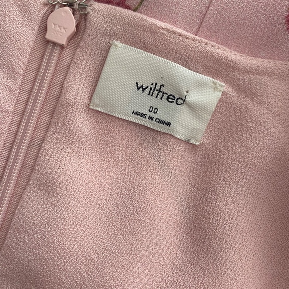 Aritzia Wilfred Dress (00, Pink Floral) - Picture 4 of 5